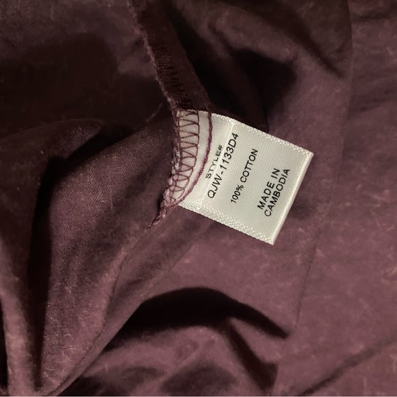 Zenana oversized acid washed shacket. Size medium - Picture 6 of 6